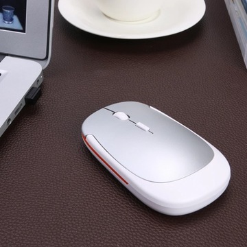 Беспроводная мышь 2,4G, USB 2.0-приемник, супертонкая, маленькая, симпатичная