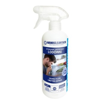 NEUTRALIZATOR ZAPACHÓW CZYSZCZENIE DEZYNFEKCJA LODÓWKI NANOCLEAN AC8 HOME
