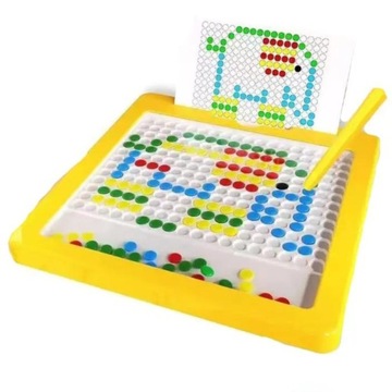 DUŻA TABLICA MAGNETYCZNA MAGPAD PASTYLKI SZABLONY