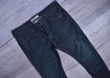 LEVIS 504 Męskie Spodnie Jeansowe Jeansy W34 L34