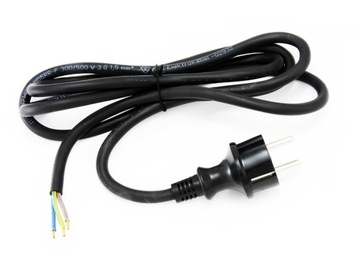 Przewód kabel gumowy do narzędzi 4.5m 3x1 z wtyczk