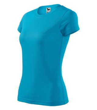 Sportowa koszulka damska do treningu i sportu szybkoschnąca T-shirt L