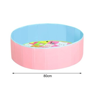 МЯГКИЙ СКЛАДНОЙ СУХОЙ БАССЕЙН ДЛЯ ДЕТЕЙ, 80 СМ