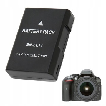 ЗАМЕНА АККУМУЛЯТОРА ДЛЯ NIKON EN-EL14