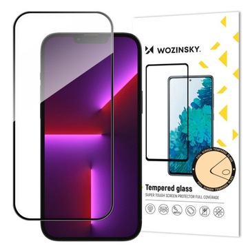 SZKŁO HARTOWANE FULL GLUE NA CAŁY EKRAN Z RAMKĄ DO IPHONE 15 PRO