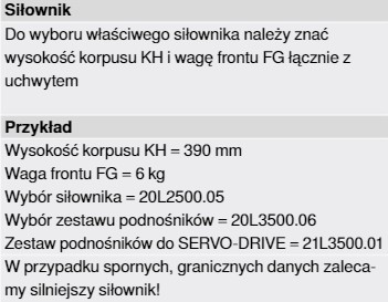 Актуатор BLUM Aventos HL 20L2700 300-580