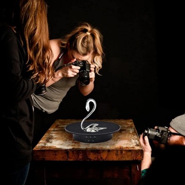 ЭЛЕКТРИЧЕСКИЙ ПОВОРОТНЫЙ СТОЛ НА 360 ГРАДУСОВ, ОСНОВАНИЕ 20 СМ