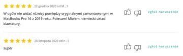 Польские ножницы для MacBook 2019-2023 гг.