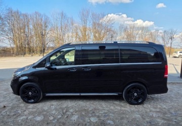 Mercedes Klasa V W447 Długi Facelifting 2.0 250d 190KM 2023 Mercedes-Benz Klasa V 4- MaticSalon PLBezwypadkowyAMGElektryczne drzwiGwar, zdjęcie 5