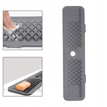 2 шт. силиконовый складной коврик для смесителя для раковины 24