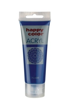Фарба акрилова HAPPY COLOR темно-синя 75/33