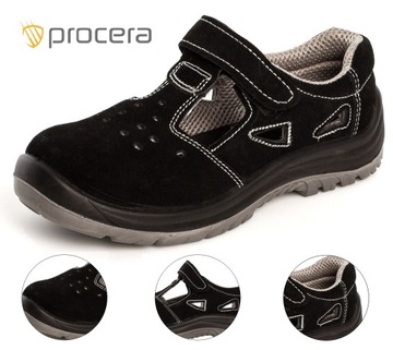 BUTY ROBOCZE SANDAŁY MĘSKIE NOSEK KAMARI S1 r. 43