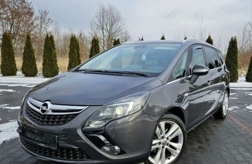 Opel Zafira C Tourer 1.4 Turbo ECOTEC 140KM 2013 Opel Zafira 1.4B 140Ps Klimatronik Navi Parktronik Alu17 Kamera 7 foteli Z, zdjęcie 14