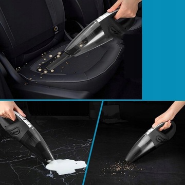 МОЩНЫЙ РУЧНОЙ ПЫЛЕСОС МОЩНОСТЬЮ 120 ВТ ДЛЯ АВТОМОБИЛЯ И ДОМА ЕС