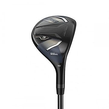 Wilson Men's WS D9 HYBRIDS, черно-синие, одинарные