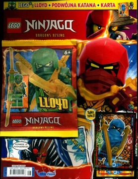 LEGO NINJAGO magazyn 6/24 + Lloyd z podwójną kataną