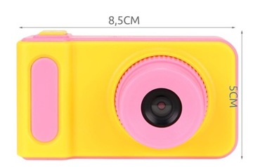 Aparat cyfrowy dla dzieci różowy