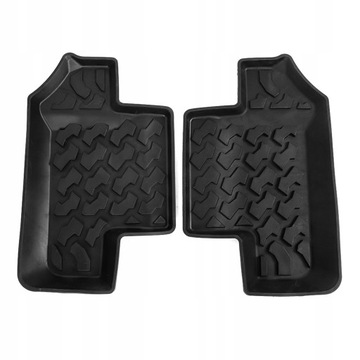 Пара задних противоскользящих резиновых ковриков.