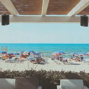 Настенные динамики 6,5 дюйма, 2 шт., 150 Вт, IP56 для улицы