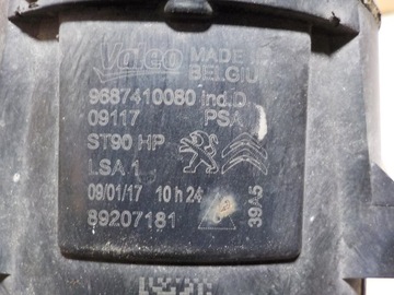 PEUGEOT 301 ГАЛОГЕН ЛЕВ ПЕРЕДНИЙ 9687410080