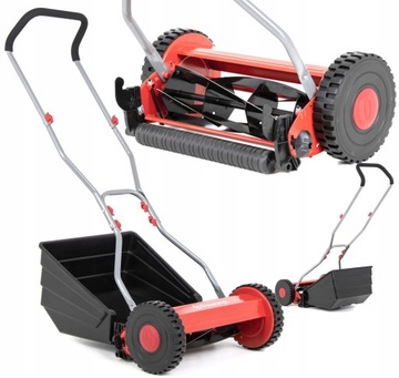 FAVORYT РУЧНАЯ БАРАБАННАЯ КОСИЛКА TKR380 МЕХАНИЧЕСКИЙ ШПИНДЕЛЬ PUSH 38см