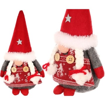 OZDOBA ŚWIĄTECZNA FIGURKA MIKOŁĄJ SKRZAT DEKORACYJNY 20CM