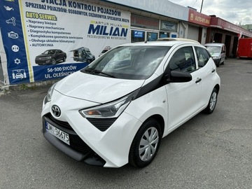 Toyota Aygo II Hatchback 3d Facelifting 1.0 VVT-i 72KM 2020 Toyota Aygo 1.0VVT-i Klima 2020 Salon PL