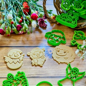 FOREMKA WIELKANOCNA Wykrawacz do Pierników WIELKANOC Zając Zajączek 9,5cm