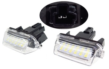 LAMPY TABULKY LED DO TOYOTA YARIS AVENSIS AURIS