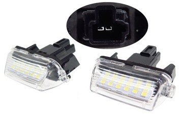 LAMPKI TABLICY LED DO TOYOTA YARIS AVENSIS AURIS