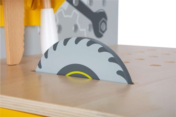 ДЕРЕВЯННАЯ МАСТЕРСКАЯ С ИНСТРУМЕНТАМИ БОЛЬШОЙ НАБОР МОЛОТОК ОТВЕРТКА ПОДАРОК