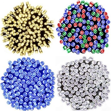 НАРУЖНЫЕ СОСЬКИ 20 м 500 СВЕТОДИОДНЫХ ГУСТЫХ РОЖДЕСТВЕНСКИХ ОГНИ | ЦВЕТНАЯ + ВСПЫШКА