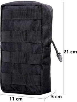 ТАКТИЧЕСКИЕ ВОЕННЫЕ ПРИНАДЛЕЖНОСТИ MOLLE, ЧЕРНЫЕ