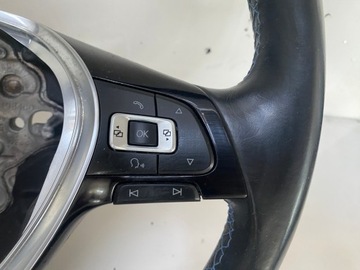 VW GOLF VII КОЖАНЫЙ РУЛЕВОЙ МНОГОФУНКЦИОНАЛЬНЫЙ 5G0419091DJ