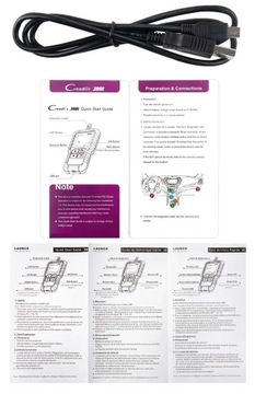 LAUNCH CR3001 Samochodowy skaner OBD2 Pełna diagnostyka
