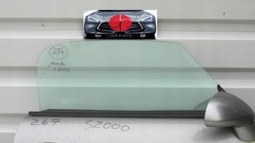 HONDA S2000 SKLO (OKNO) BOČNÍ DVEŘE PŘEDNÍ PRAVÝ