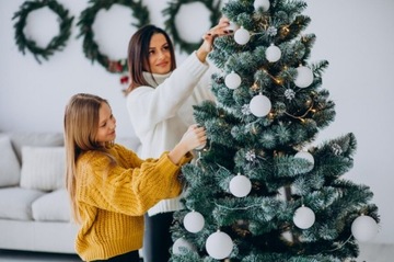 Искусственная рождественская елка алмазная сосна зеленая натуральная премия 160 см xxl