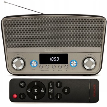 RADIOODTWARACZ RADIO STEREO FM BLUETOOTH AIWA BSTU-750BK