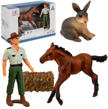 НАБОР «ФЕРМА ЖИВОТНЫХ» С ФИГУРКОЙ