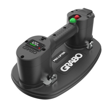 GRABO PRO LIFTER 20 Грейферная присоска АВТО Сумка для зарядного устройства 2xАККУМУЛЯТОРНАЯ БАТАРЕЯ