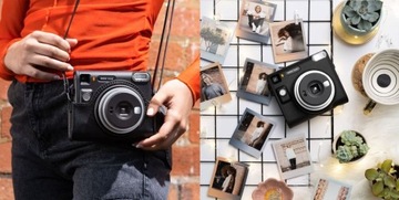 Камера моментальной печати FUJIFILM Instax SQ40, черная