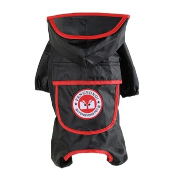 Reflective Rain Coat Pet Dog Waterproof Raincoat Jumpsuit Hooded