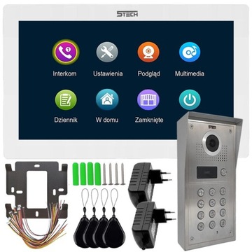 Wideodomofon 5tech VELTIS 84222 KOD BRELOKI NIERDZ