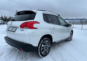 Peugeot 2008 I SUV Facelifting 1.2 PureTech 110KM 2016 Peugeot 2008 Zarejestrowany,Ledy,Skora,Navi 1.2 Benzyna 110KM, zdjęcie 4