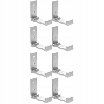 4PCS Haczyki ścienne Wieszki Ubrania ręczniki Kapt