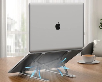 РЕГУЛИРУЕМАЯ ПОДСТАВКА ДЛЯ НОУТБУКА MACBOOK ПЛАНШЕТА АЛЮМИНИЕВАЯ