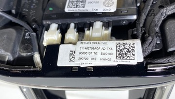 РУЛЕВОЕ КОЛЕСО SKODA OCTAVIA VI VRS 5E3959542E СЕРОЕ