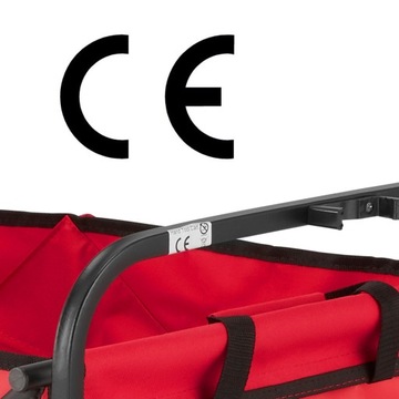 Складная пляжная транспортная тележка HIGHER для детей, 90 кг.