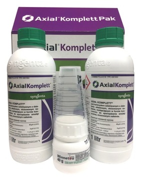 ŚRODEK PREPARAT NA CHWASTY AXIAL KOMPLETT PAK 2 x 1L + 1 x 40g SYGENTA
