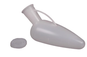 Kaczka męska na mocz Nocnik Duża z zakrętką 1200ml